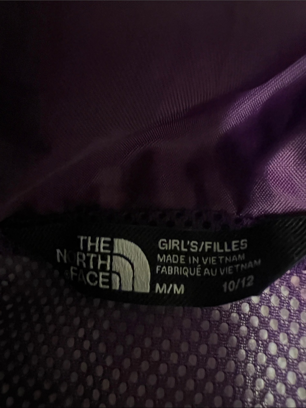The North Face Purple and Magenta Waterproof Hooded Jacket - Picture 5 of 7